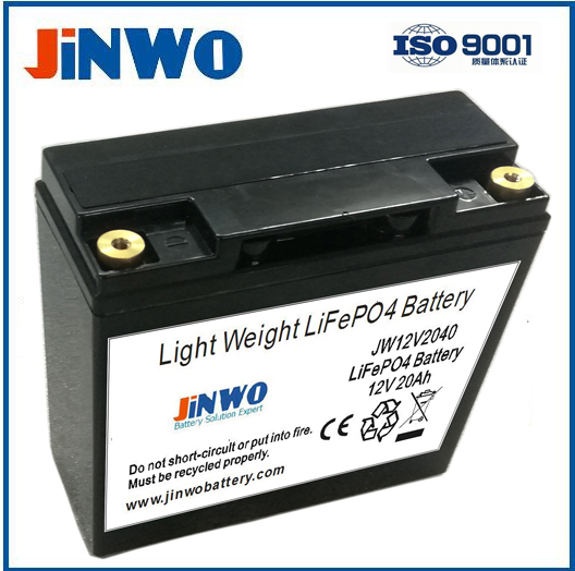 12V 20AH LiFePO4 Battery 3C With 80A BMS