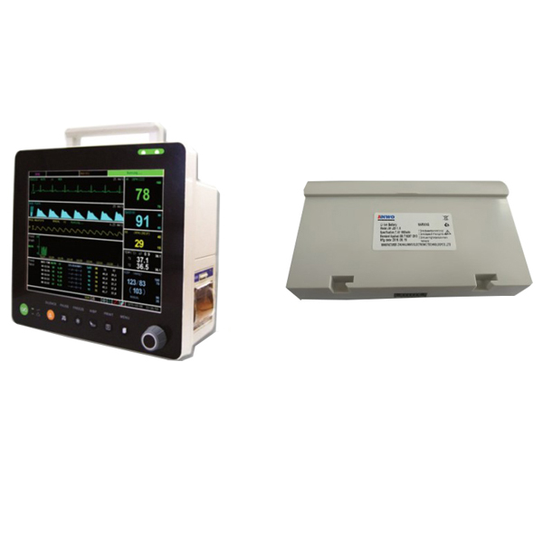 Battery Powered Medical Monitors 7.4V 6600MAH Li ion