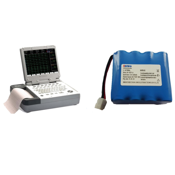 Electrocardiograph battery ECG Li ion 14.4V
